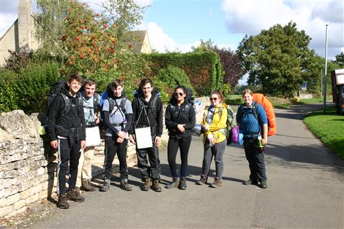 The village is popular with walkers of all ages