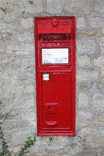 Victorian post box